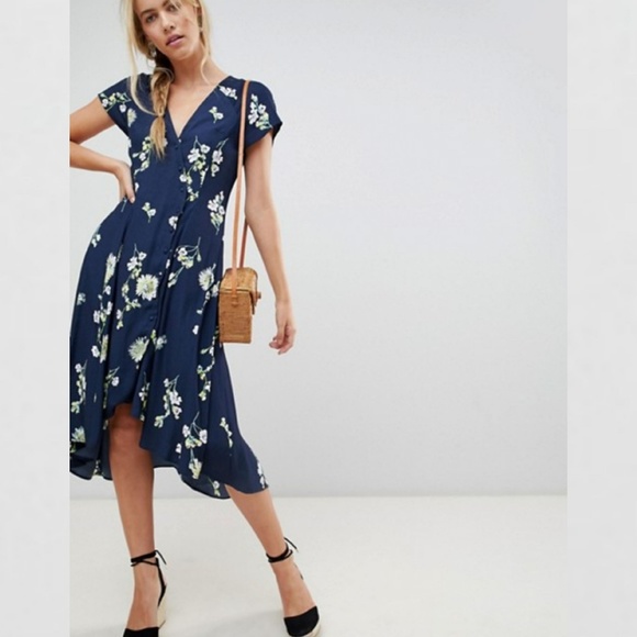 NWT Free People Lost In You Midi Dress - Picture 4 of 8